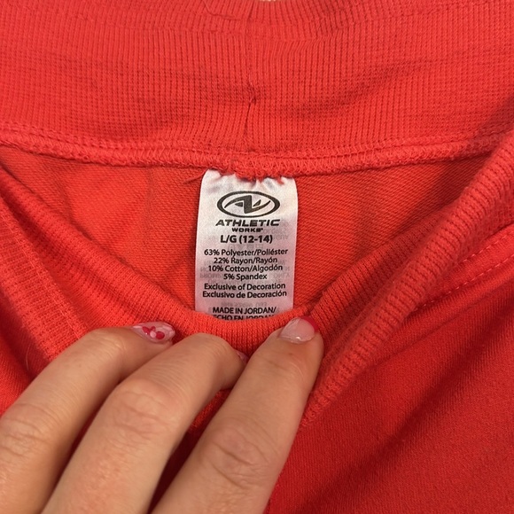 Coral Athletic Cotton Short size large women’s - Picture 3 of 3